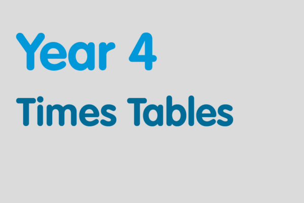 Year 4 activities for practising: Times Tables